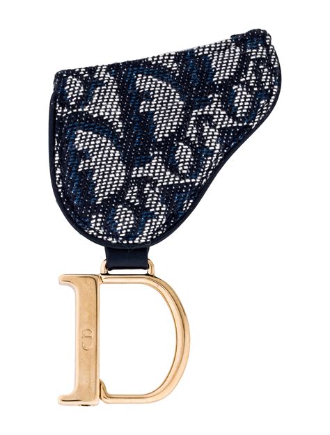 dior saddle keychain